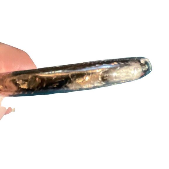 Sterling Silver Bangle Bracelet - Picture 7 of 14